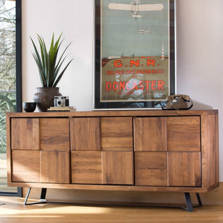 Oak Wood Sideboard - Limited Abode