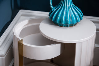 Painted Bedside Table - Limited Abode