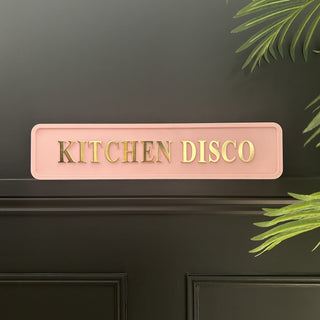 Pink Disco Sign - Limited Abode