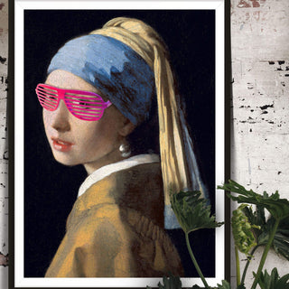 Pink Shades Art Print - Limited Abode