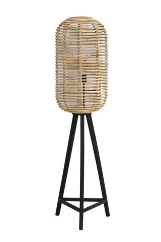 Rattan Floor Lamp - Limited Abode