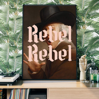 Rebel Art Print - Limited Abode