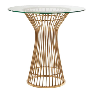 Round Glass Table - Limited Abode