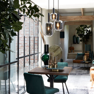 Smoked Glass Ceiling Lights - Limited Abode