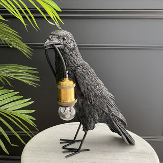 Standing Crow Lamp - Limited Abode