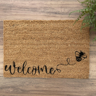 Welcome Bee Doormat - Limited Abode