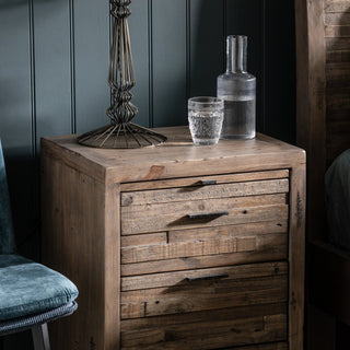 Wooden Bedside Table - Limited Abode