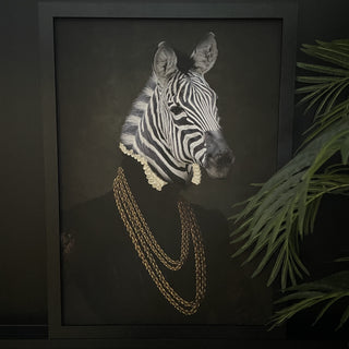 Zebra Art Print - Limited Abode